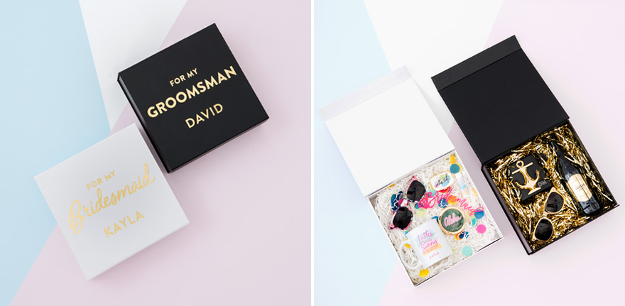 For My Bridesmaid and For My Groomsman Gift Ideas | Confetti.co.uk