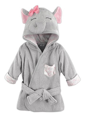 Grey Elephant Hooded Bathrobe and Dressing Gown | Confetti.co.uk