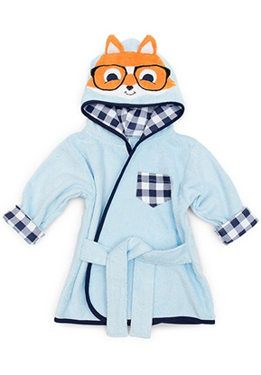 Hipster Fox Hooded Bathrobe and Dressing Gown | Confetti.co.uk