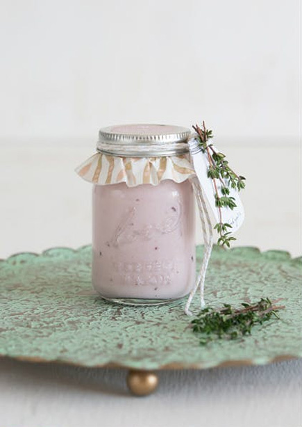 Homemade Yoghurt in Mini Mason Jars | Confetti.co.uk