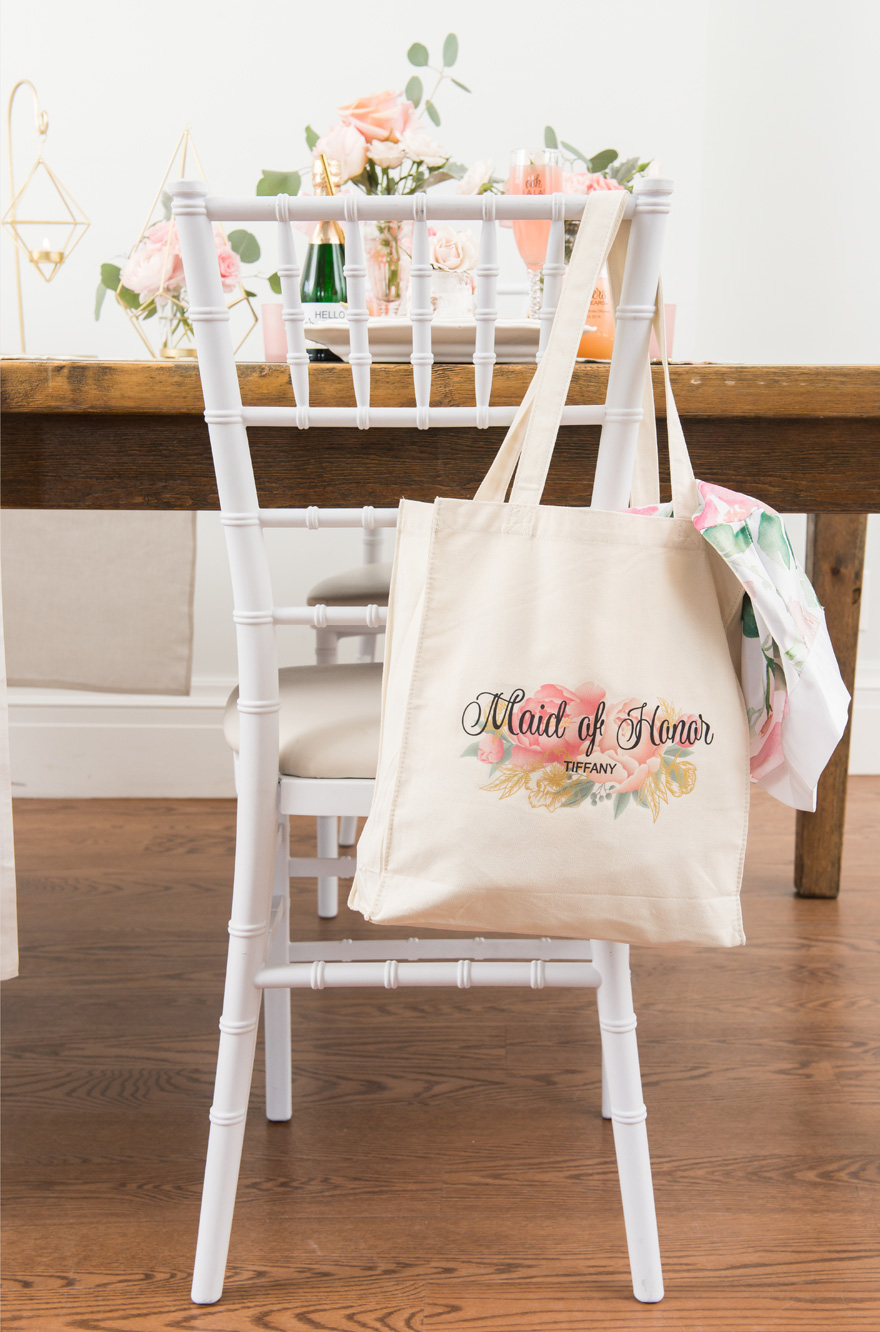 Maid of Honour Personalised Canvas Bag Gift Idea | Confetti.co.uk