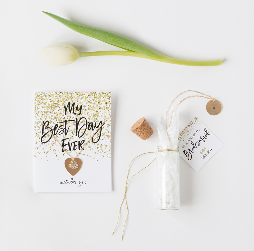 Message in a Bottle diy pretty packages for your bridesmaids | Confetti.co.uk