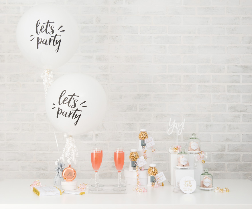 Party Drinks and Sweets Bar Idea | Confetti.co.uk