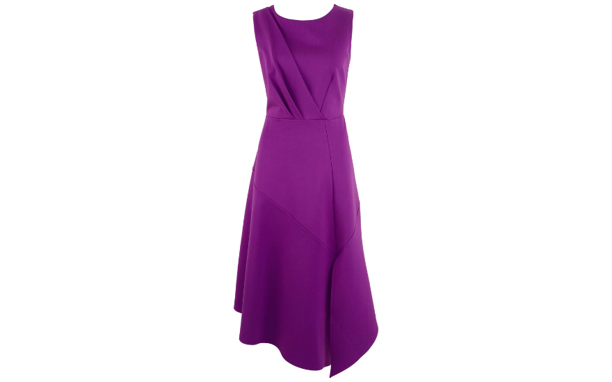 Purple-wedding-guest-dress