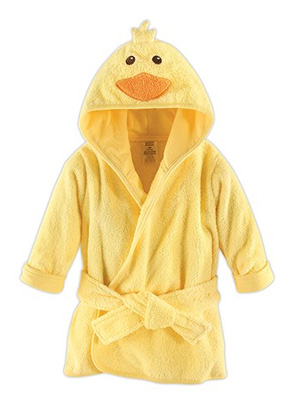 Yellow Duck Hooded Bathrobe and Dressing Gown | Confetti.co.uk