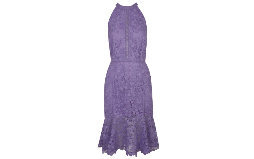 halter-neck-purple-wedding-guest-dress