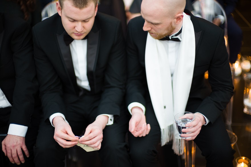 Isabel and Andrew's wedding at the Gherkin by Douglas Fry Wedding Photography | Confetti.co.uk