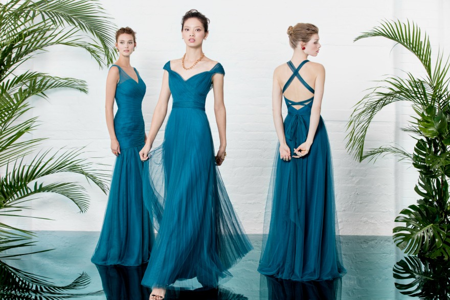 Blue Bridesmaid Dresses by Kelsey Rose | Confetti.co.uk