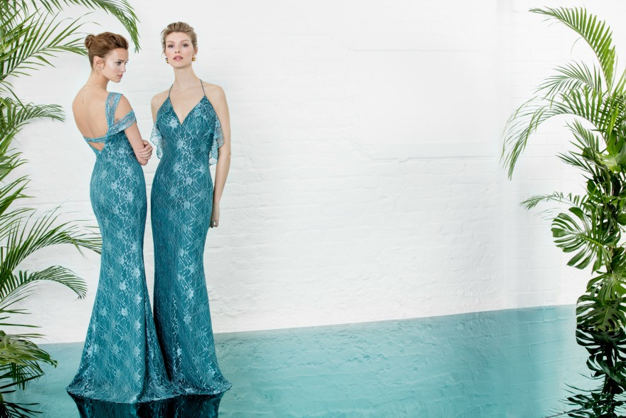 Blue Bridesmaid Dresses by Kelsey Rose | Confetti.co.uk