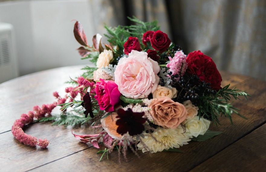 Bridal bouquet from Flowers by Charlotte Elizabeth | Confetti.co.uk