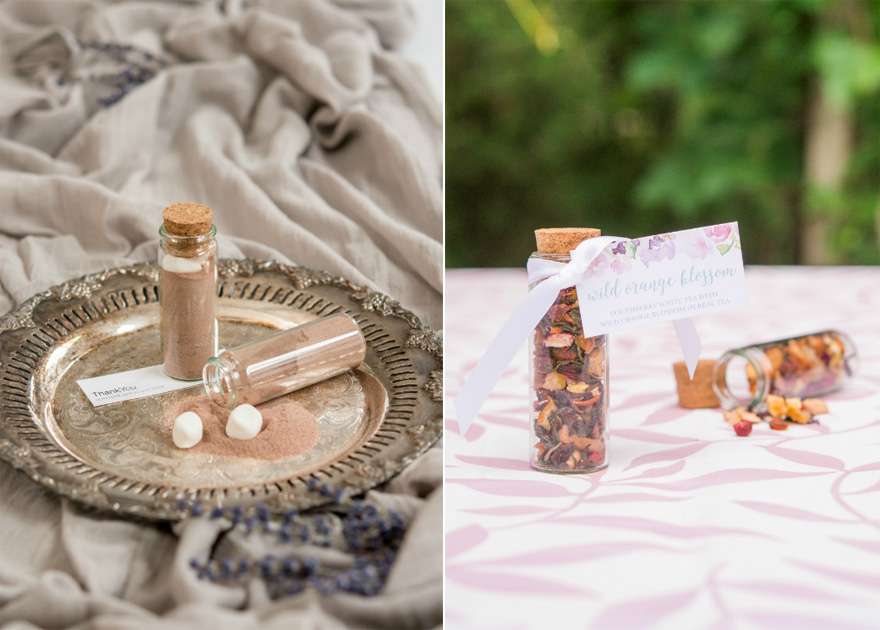 Hot Chocolate and Marshmallows Favour - Youthberry White Tea with Wild Orange Blossom Herbal Tea | Confetti.co.uk