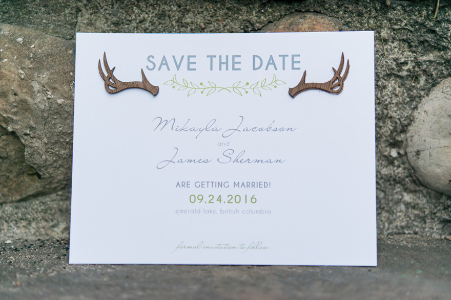 Woodland Pretty Nature Inspired Save The Date Card | Confetti.co.uk