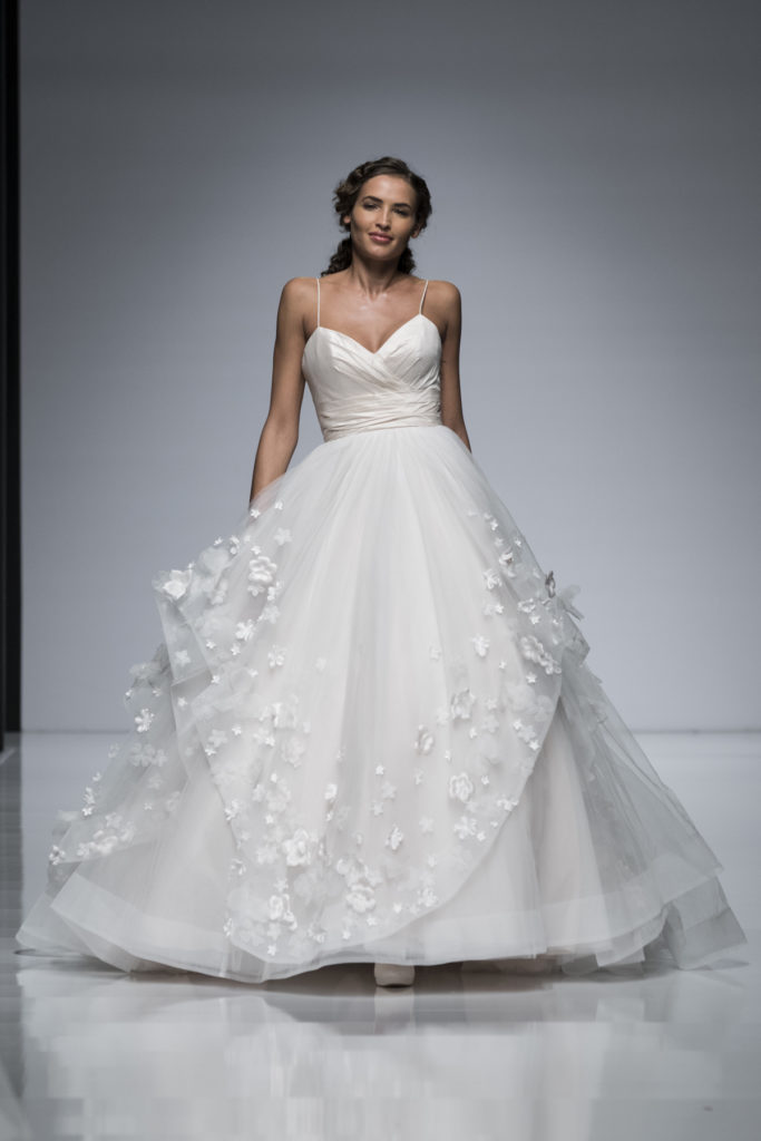 Designer wedding dress by Charlotte Balbier