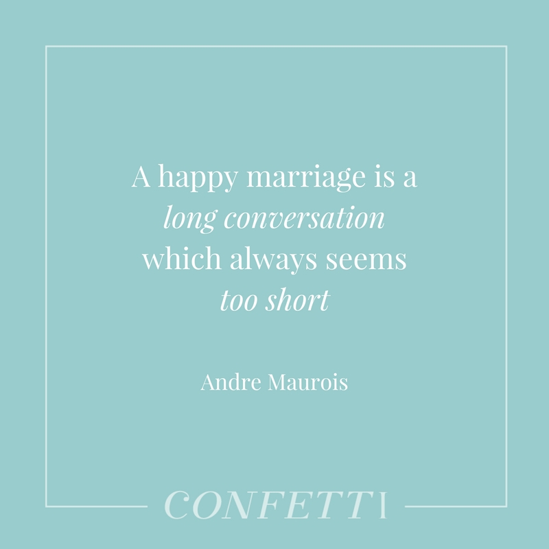 Andre Maurois quote about marriage