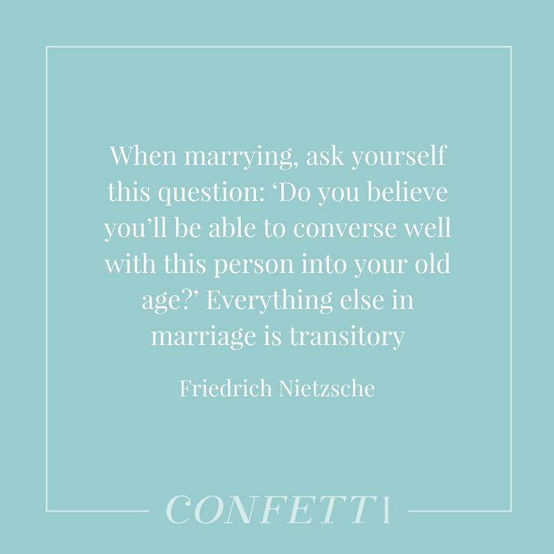 Nietzsche marriage quote