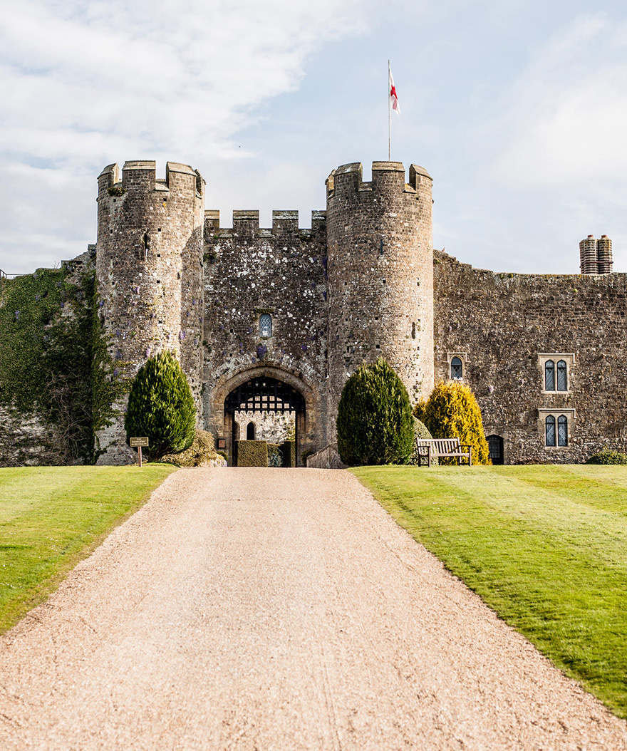 Amberley Castle Luxury Castle Hotel and Restaurant in West Sussex Near the South Downs - Summer Wedding Venues in the UK | Confetti.co.uk