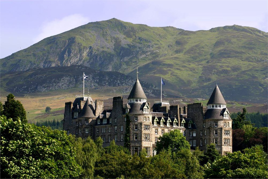 Atholl Palace Scottish Castle and Highland Spa Hotel in Pitlochry in the Scottish Highlands - Scottish Highland Castle in the Hills of Scotland | Confetti.co.uk