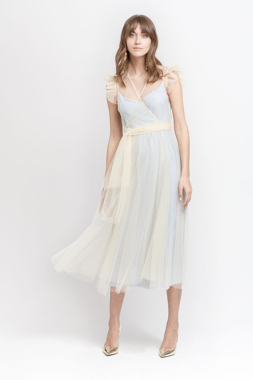 Pale blue bridesmaid dresses by KatyaKatya | Confetti.co.uk