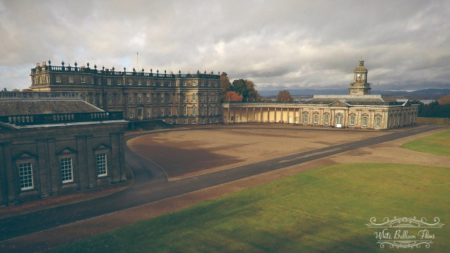 Gorgeous Grand Stately Home Wedding Venues in the UK Hopetoun House West Lothian Scotland Photo by White Balloon Films | Confetti.co.uk