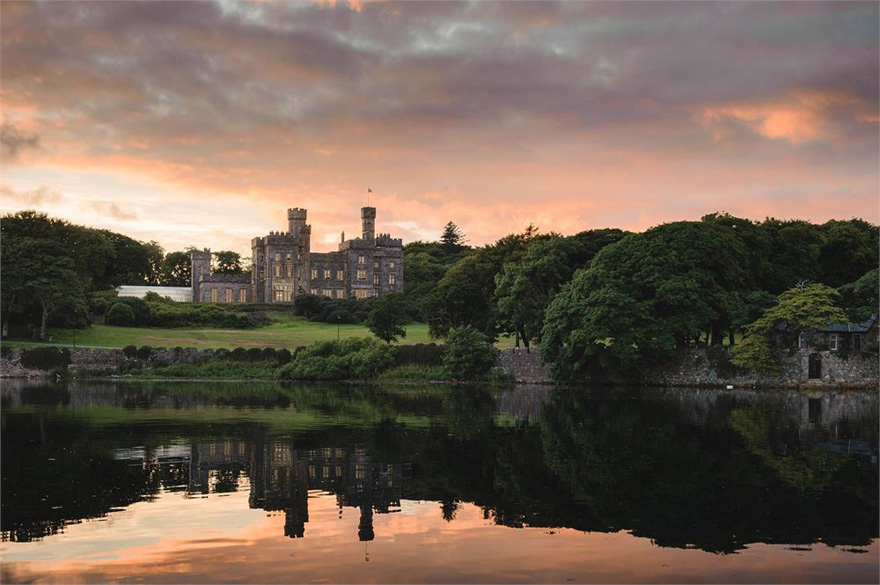 Lews Castle Victorian Era Castle on the Isle of Lewis in Scotland - Beautiful Castle Sunset Photography with Reflection on the Water | Confetti.co.uk