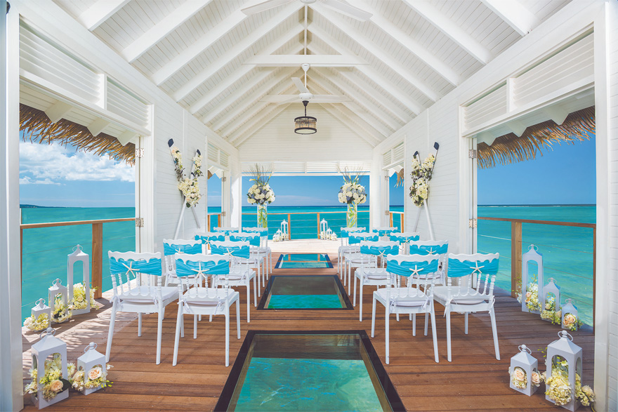 Over the Water Chapel - Sandals South Coast Jamaica - Aisle to Isle Sandals & Beaches Weddings Caribbean Beach Wedding | Confetti.co.uk