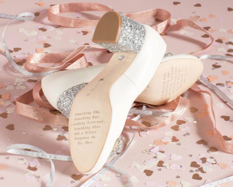 Silver Bridesmaid Shoes Etta by Charlotte Mills | Confetti.co.uk