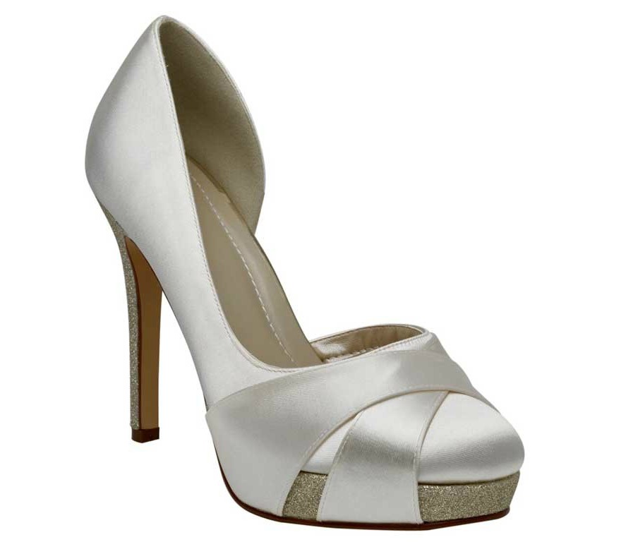 Silver bridesmaid shoes Kellis by Rainbow Club | Confetti.co.uk