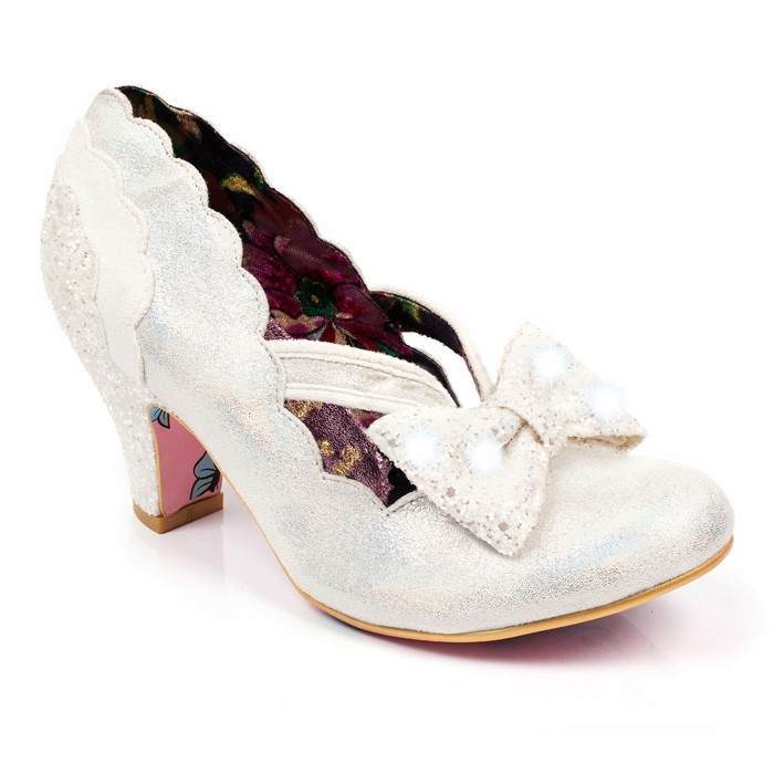 Silver bridesmaid shoes Twinkle by Irregular Choice | Confetti.co.uk