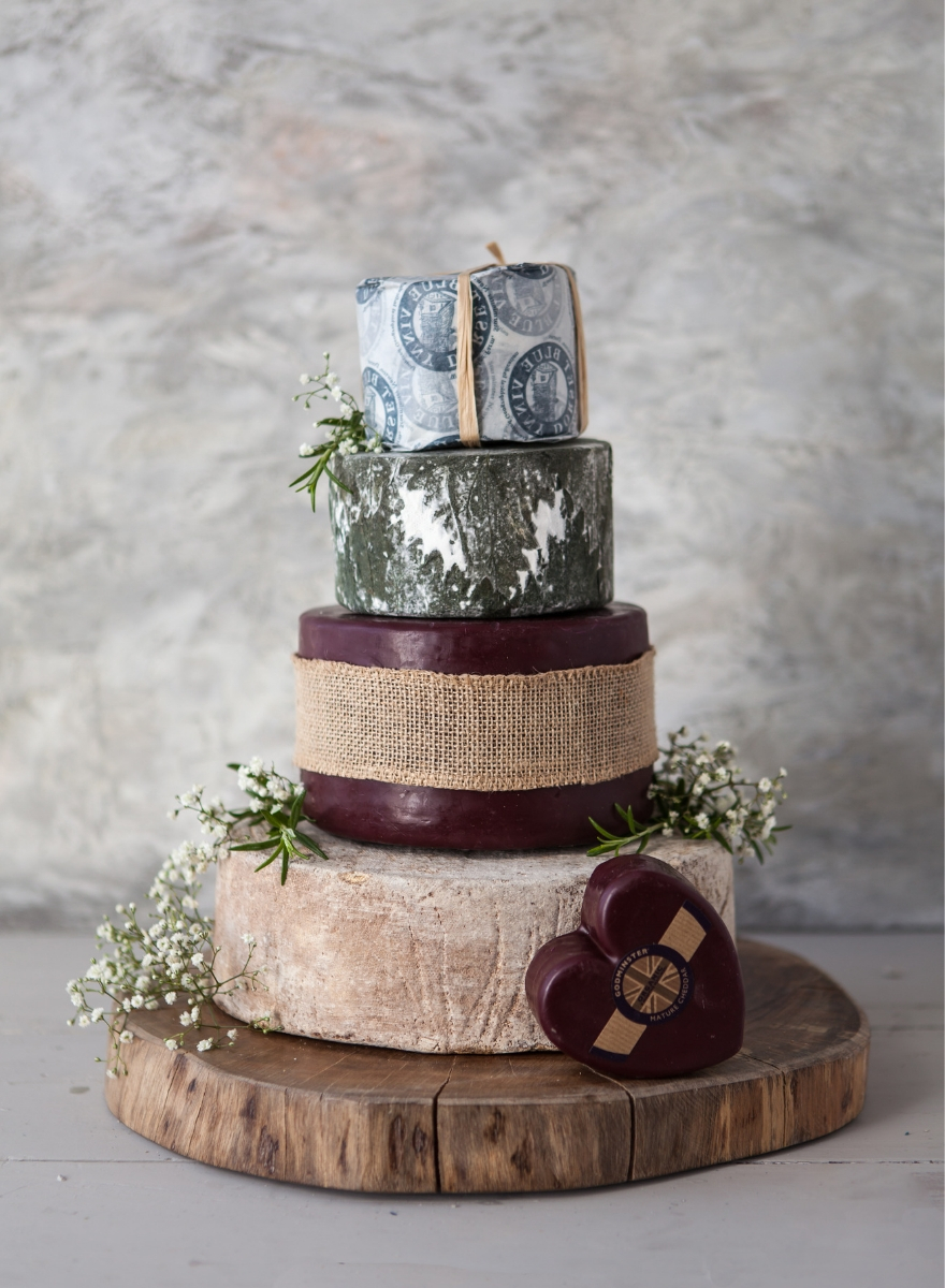 The Cheese Wedding Cake