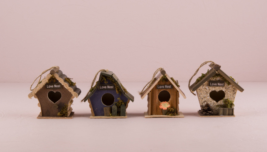 Love Nest Bird House Wedding Favours - Garden Wedding Ideas | Confetti.co.uk