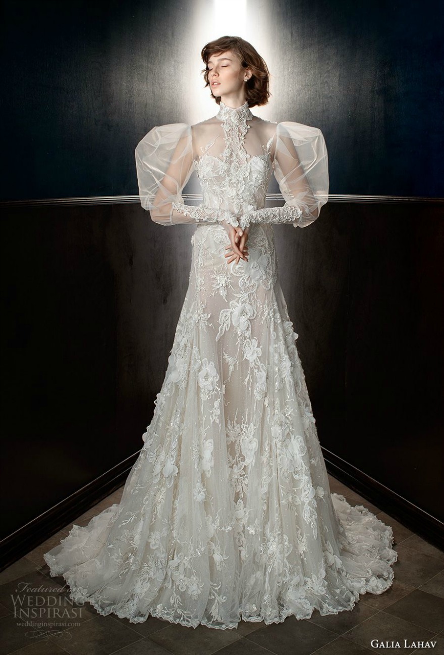 Wedding dress with sleeves by Galia Lahav | Confetti.co.uk