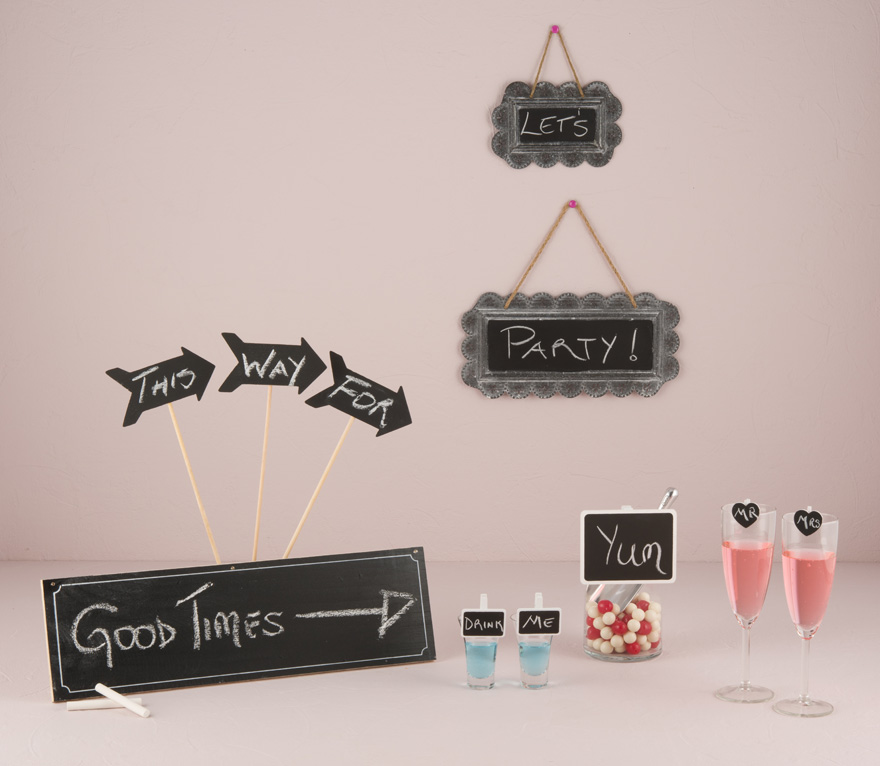 Chalk Board Wedding Signs - Black Board Wedding Signs - Wedding Sign Ideas | Confetti.co.uk