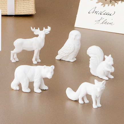 Miniature Woodland Assorted Animal Set - Animal Cake Toppers | Confetti.co.uk