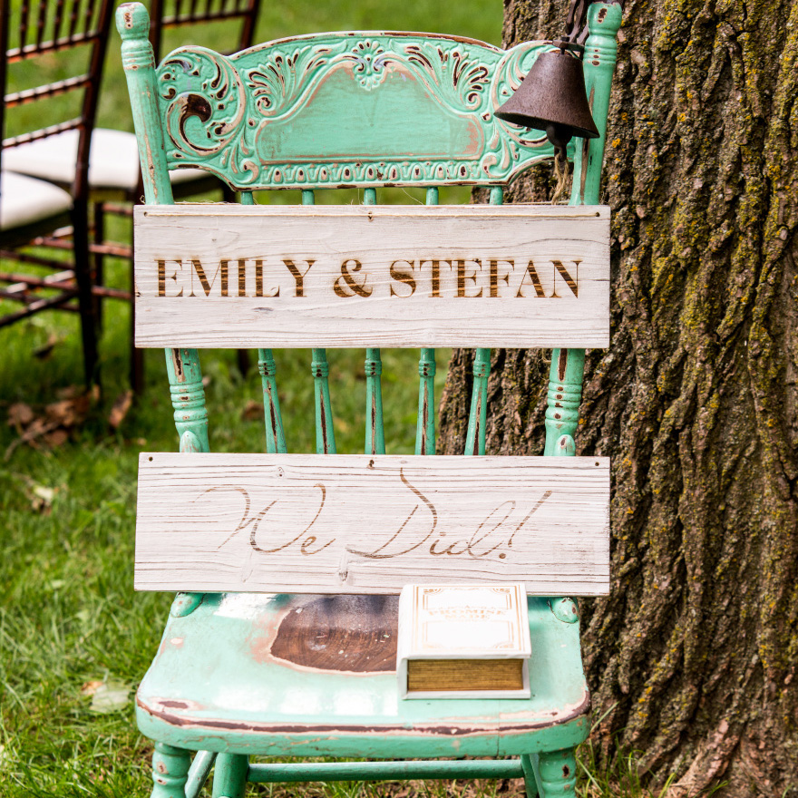 Vintage Inspired Wooden Multi-Purpose Sign Boards - DIY Wedding Signs | Confetti.co.uk