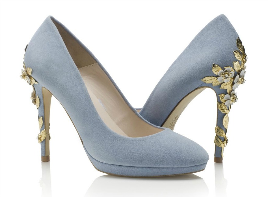 Blue Bridal Shoes | Confetti.co.uk