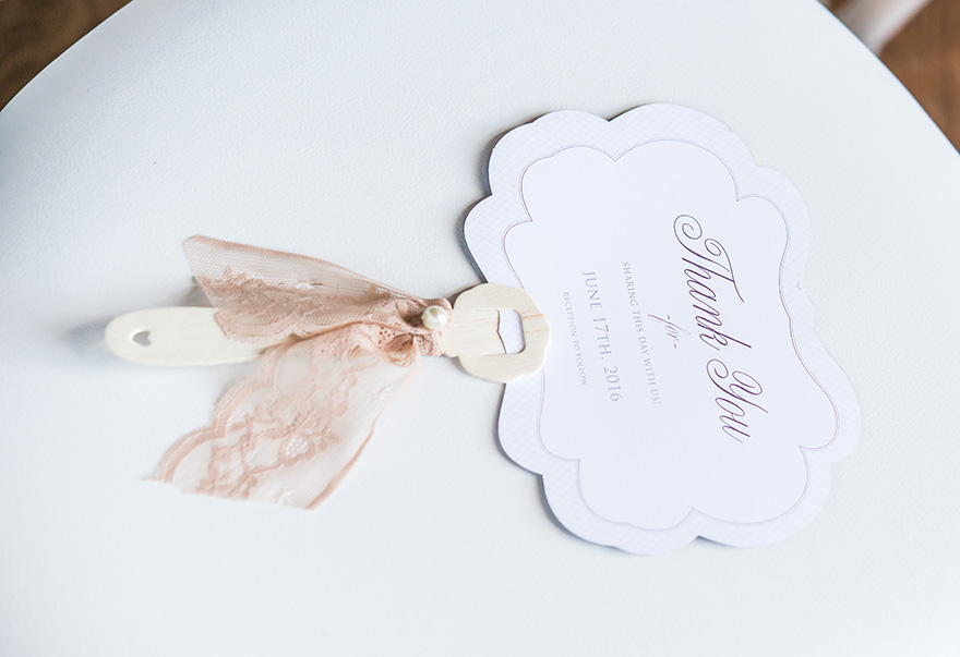 Contemporary Vintage Hand Fan - Vintage Style Thank You Card | Confetti.co.uk