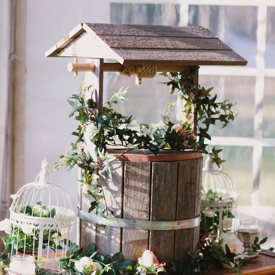 Rustic Wishing Well - Wedding Wishing Well by My Dandy Day - Photo by Jonathan David Photography | Confetti.co.uk