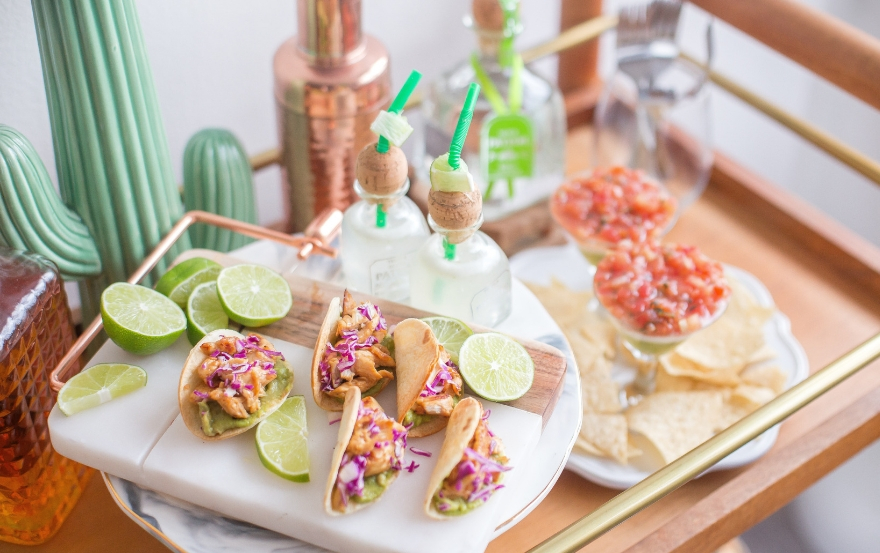 tacos and cocktails