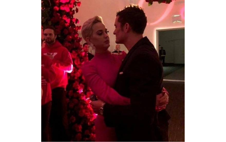 Katy Perry and Orlando Bloom Celebrate Valentine’s Day by GETTING ENGAGED