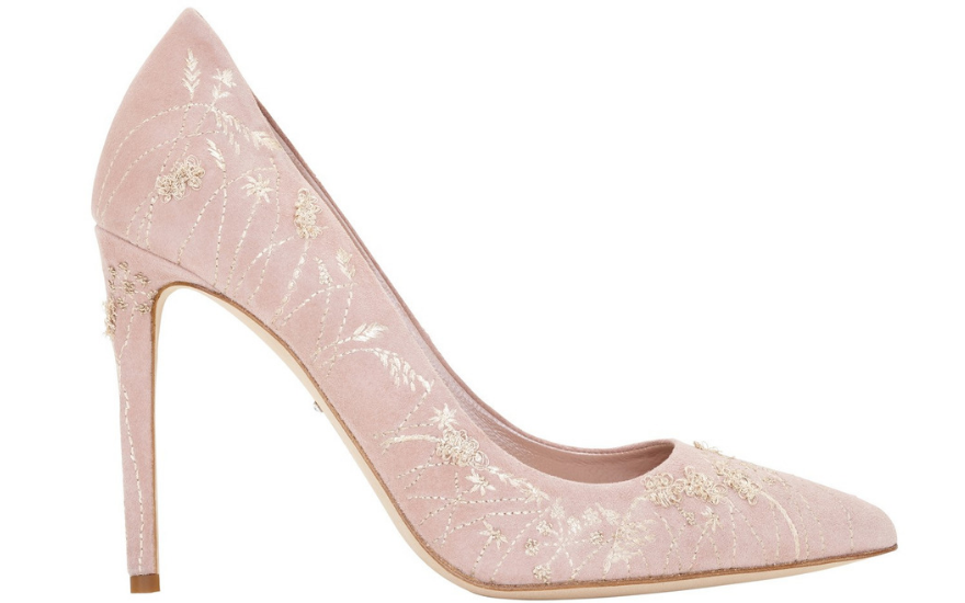 pink-and-gold-wedding-shoes