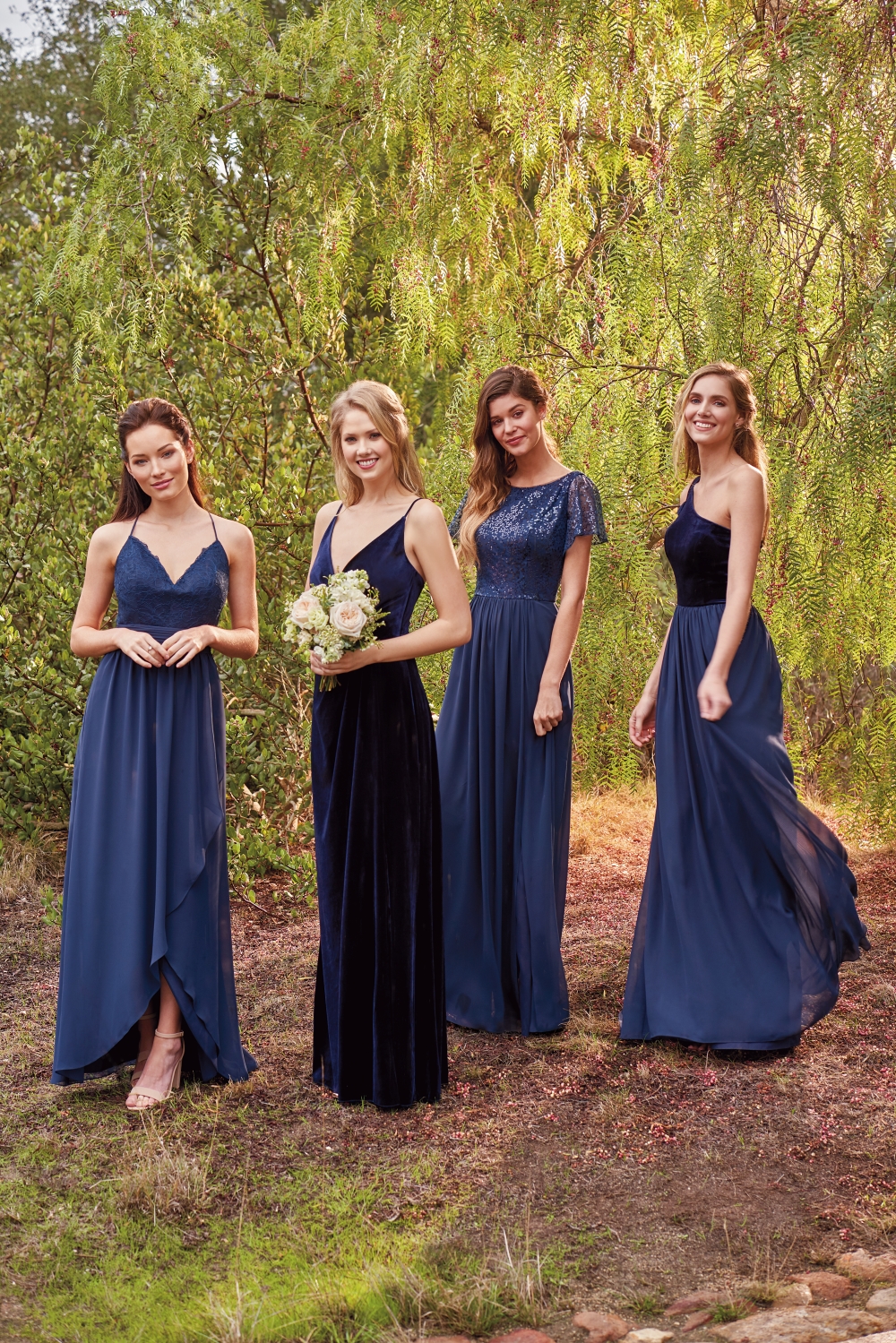 navy-winter-bridesmaid-dresses