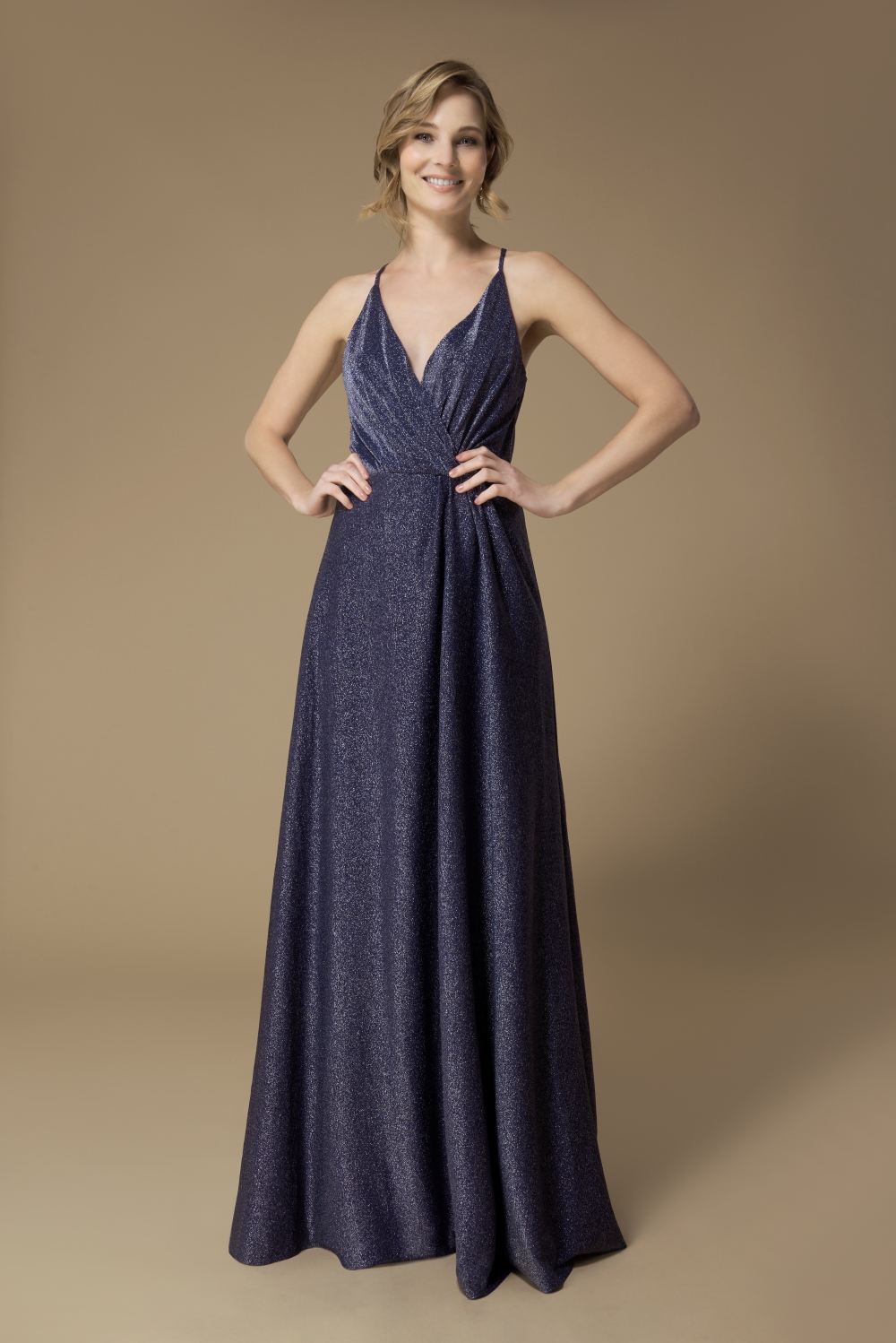 sparkly-blue-bridesmaid-dress