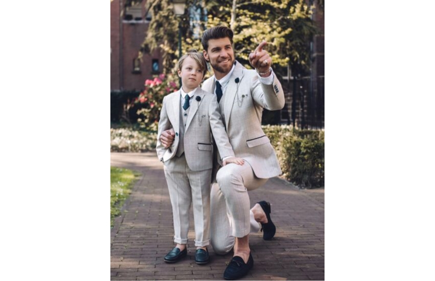 cream-tweed-wedding-suit-for-summer