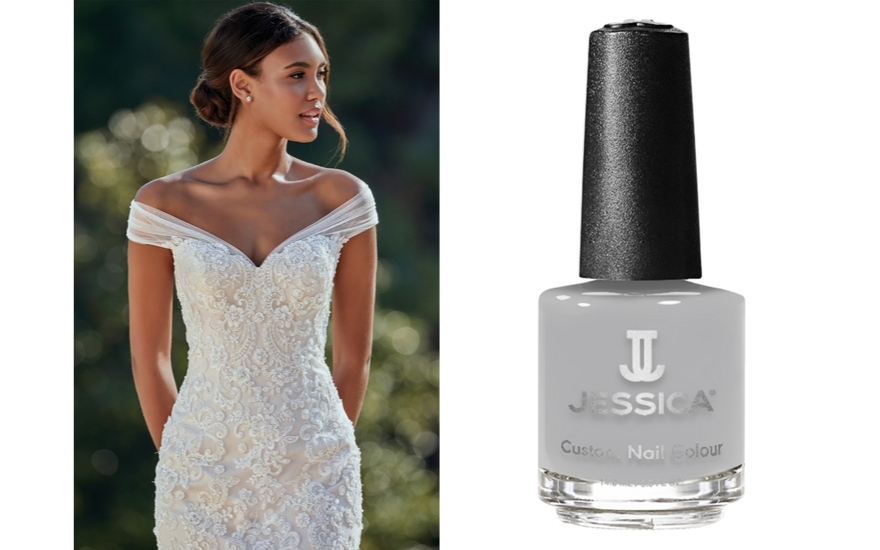 grey-nail-polish-for-brides