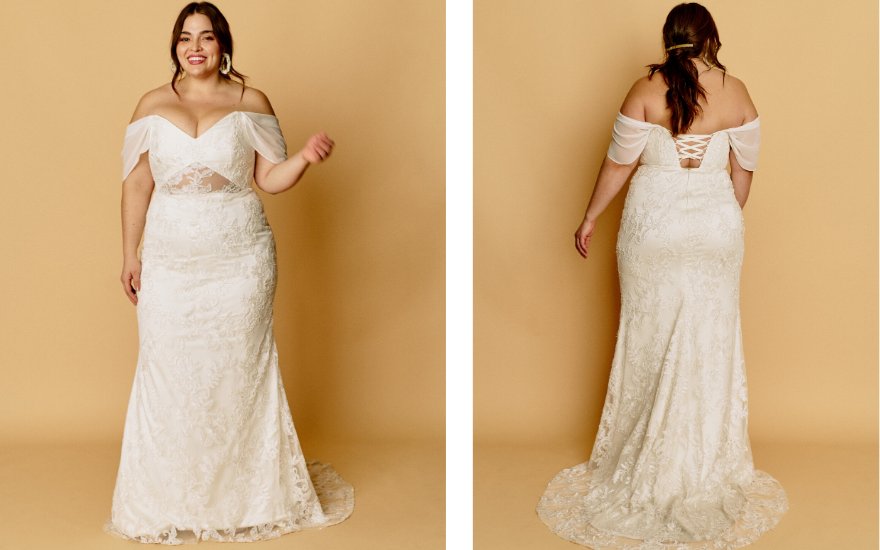 off-the-shoulder-plus-size-wedding-dress