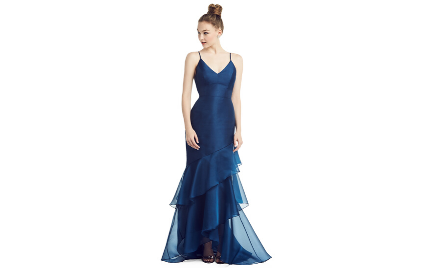 navy-blue-bridesmaid-dress