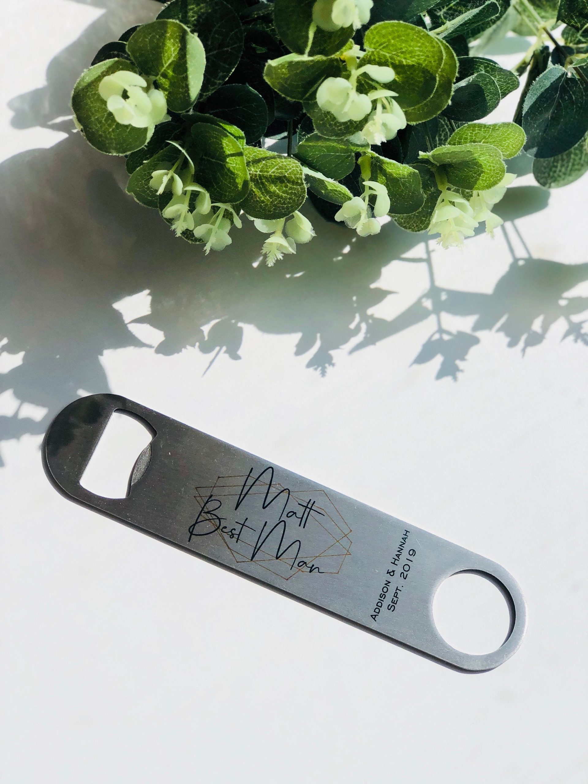 Bottle opener for best man