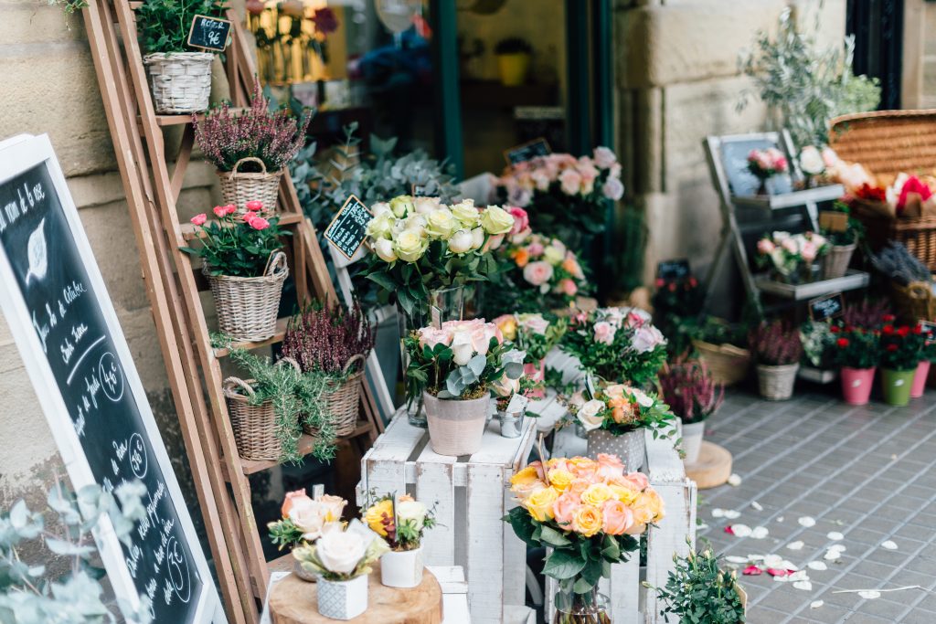 Flower market date idea