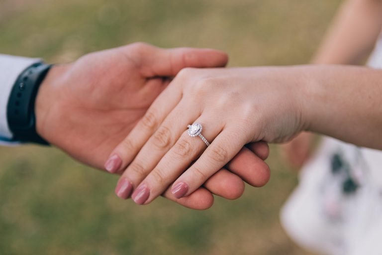 newly engaged couple engagement cards