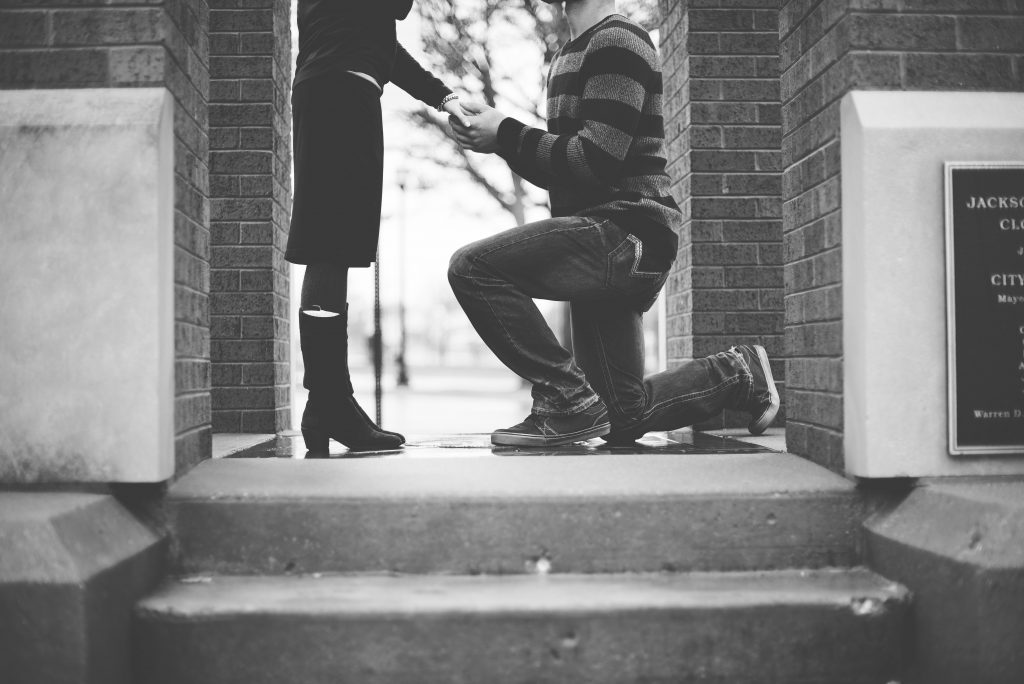 millennial proposing